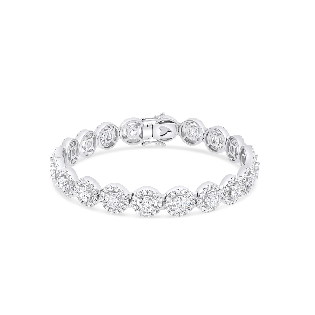 Round Diamond Loose Bracelet