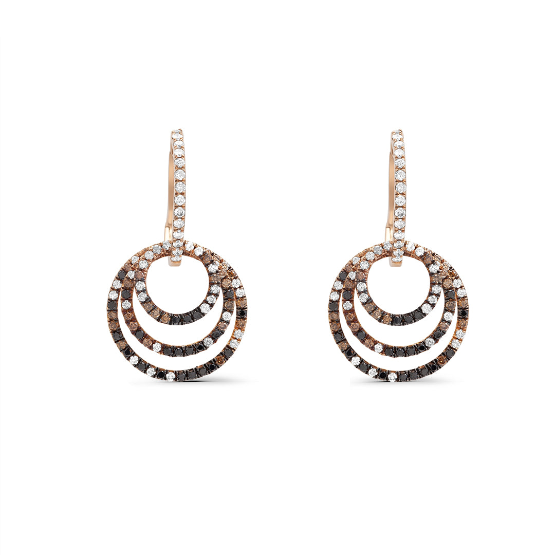 Dangling Earrings with Rings