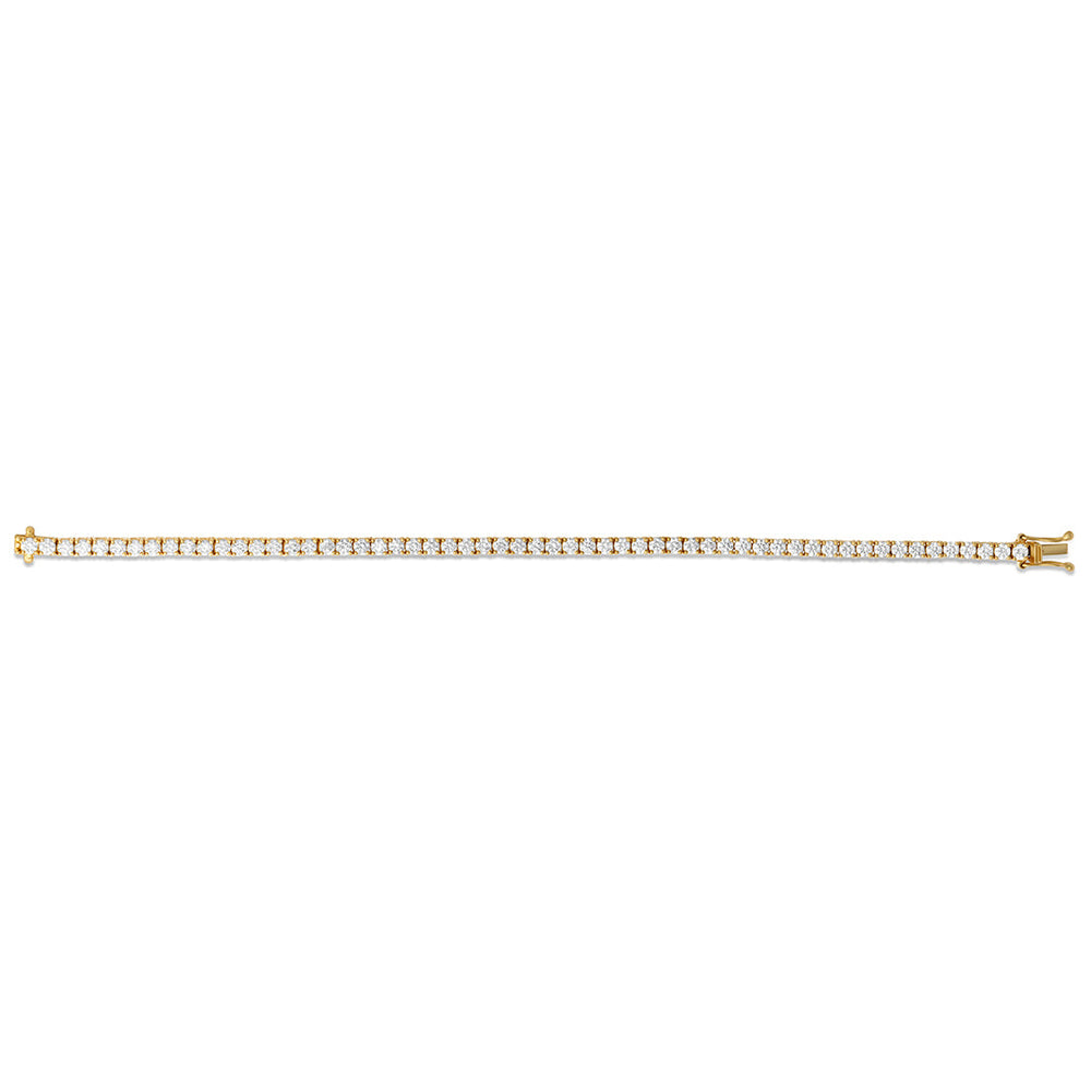 Tennis Bracelet in 18k Rose Gold