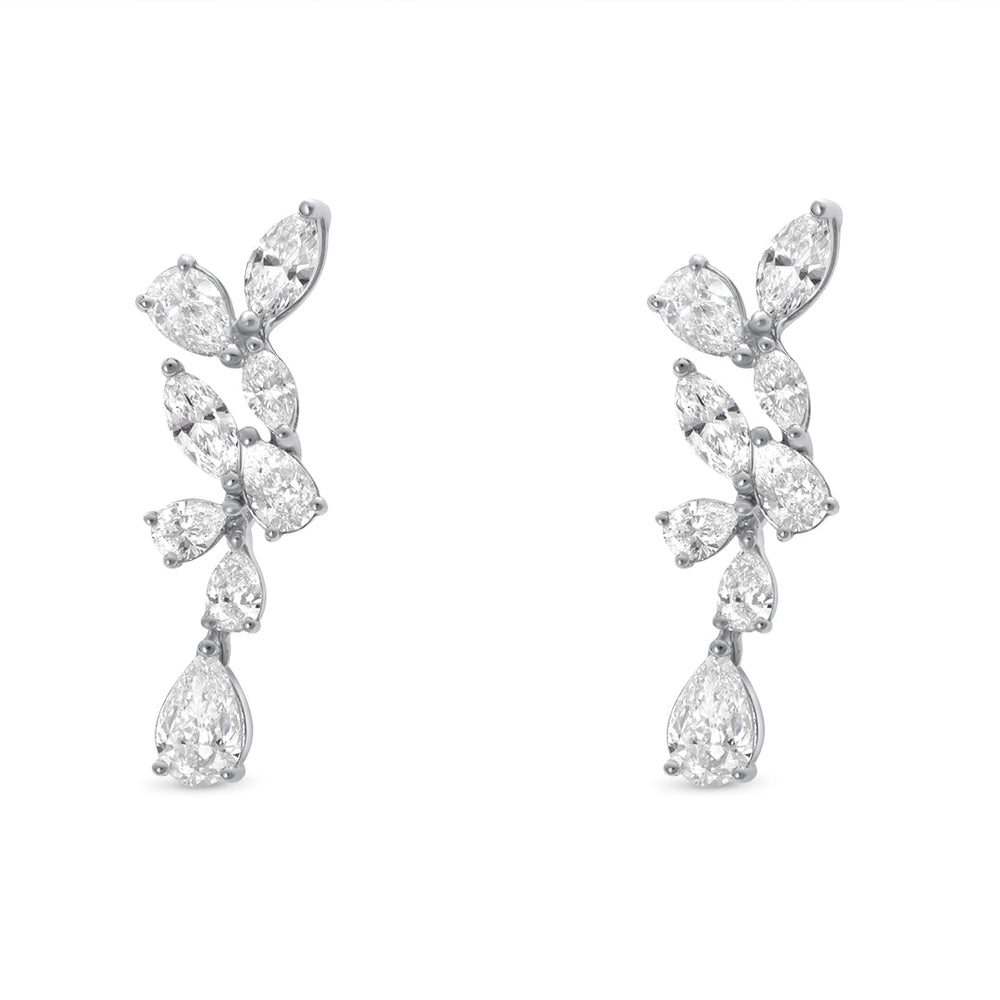 Diamond Drop Earring