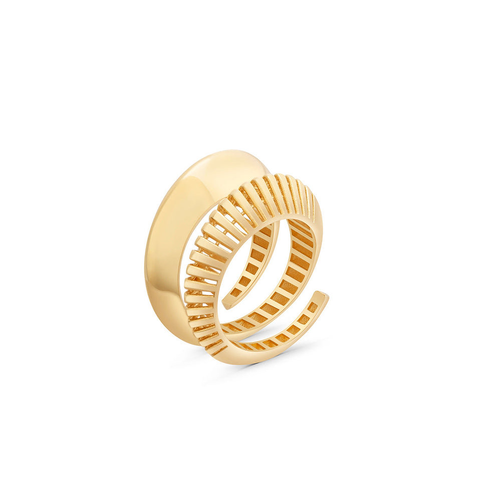 Open Gold Wrap Ring