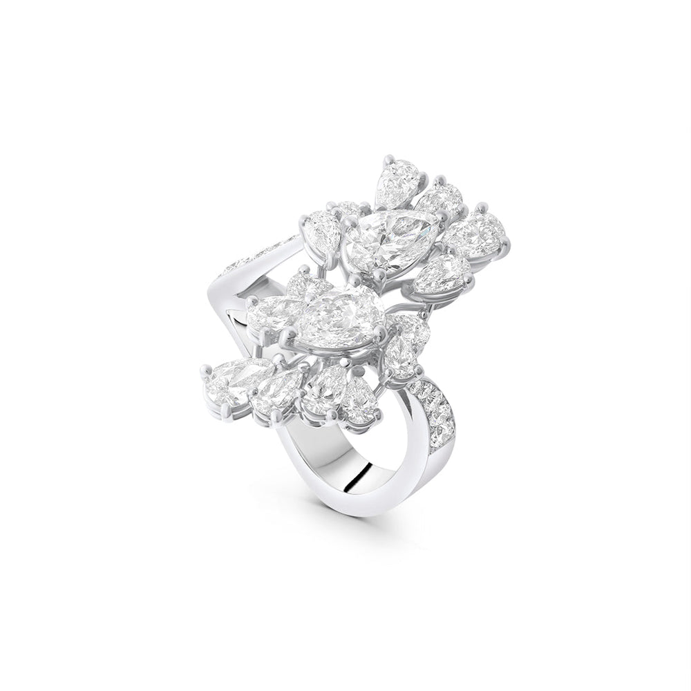 Cluster Diamond Ring