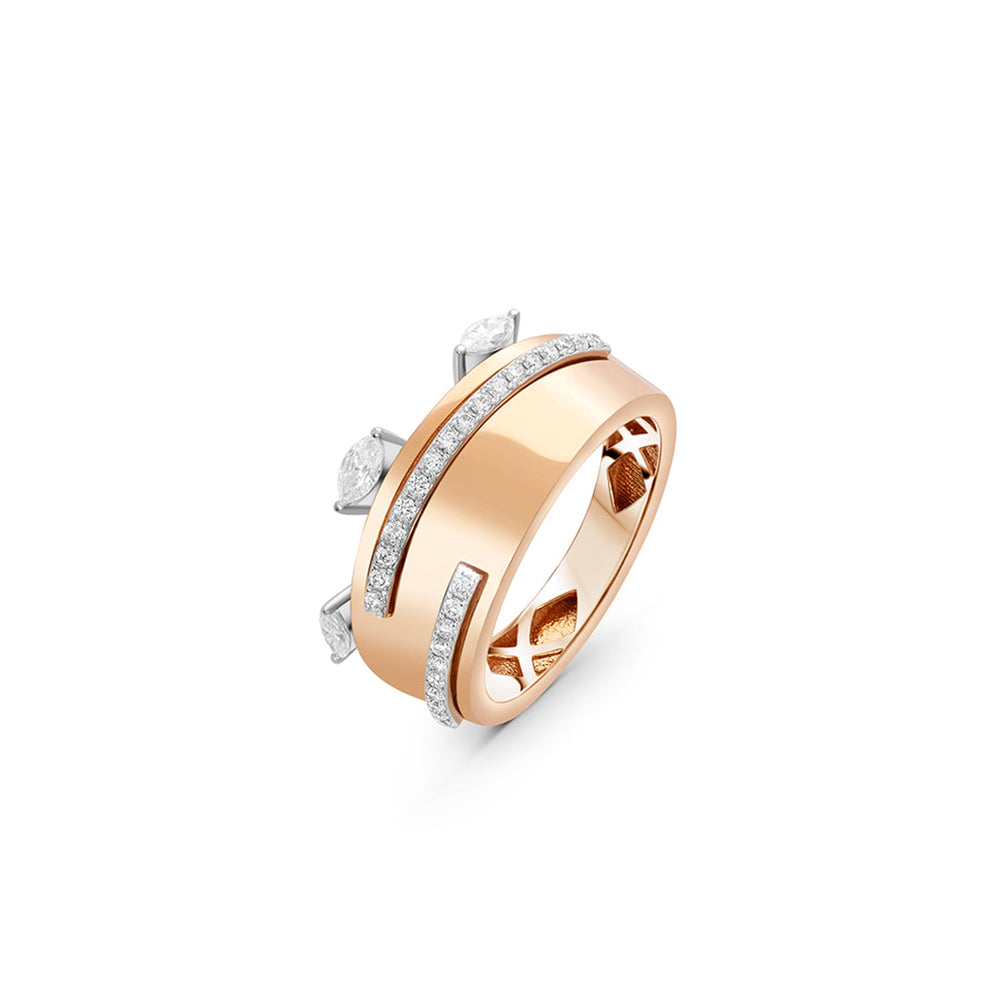 Rose Gold Diamond Ring