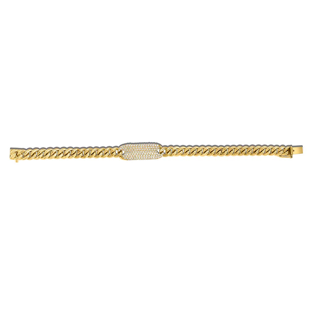 
                  
                    Plaque Chain Bracelet
                  
                
