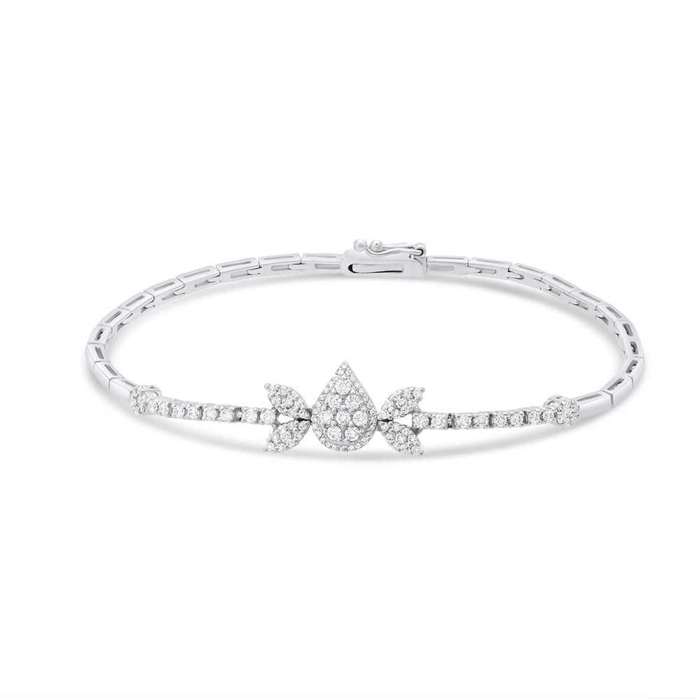 Diamond Drop Pave' Loose Bracelet (Set Available)