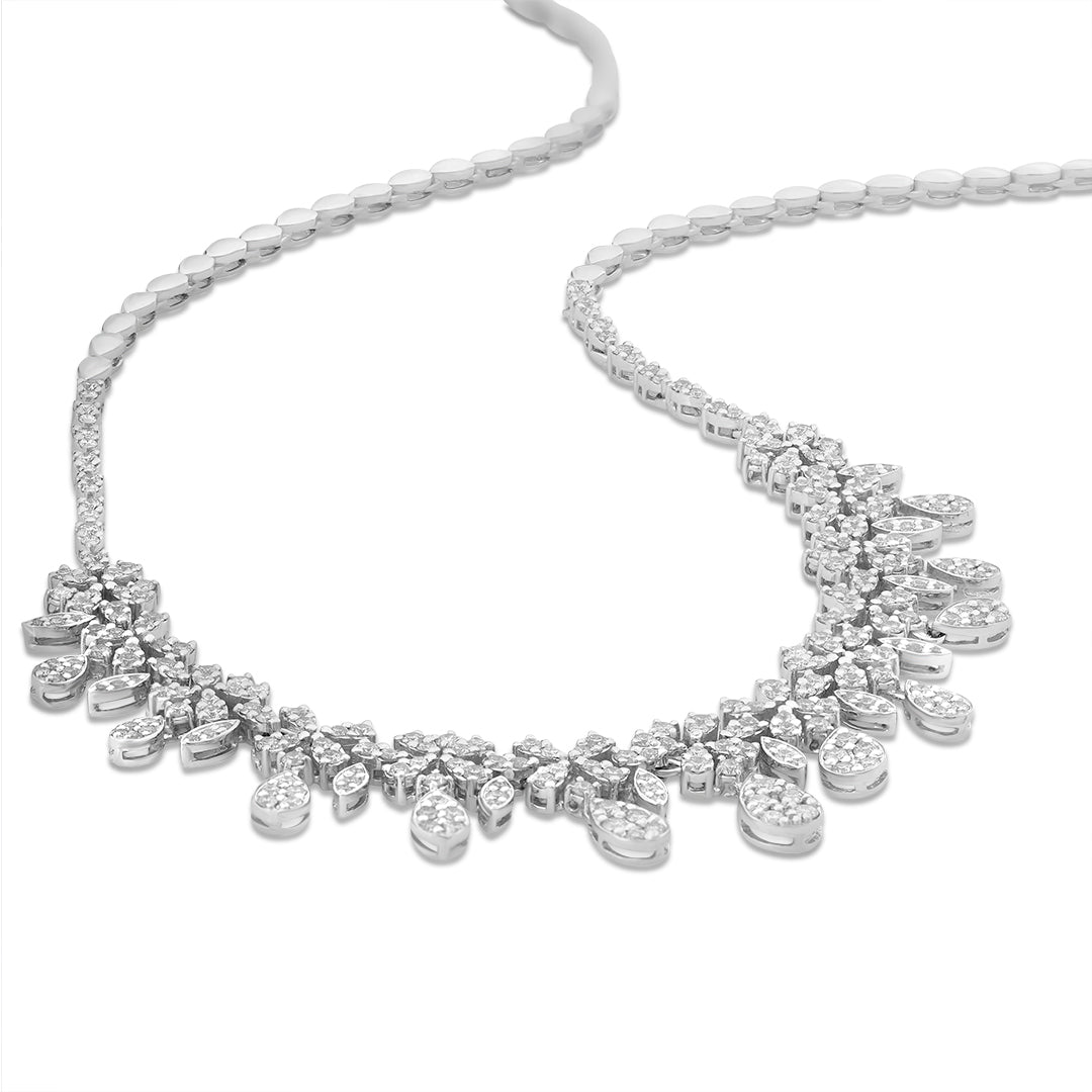 
                  
                    Diamond Drop Pave' Necklace (Set Available)
                  
                
