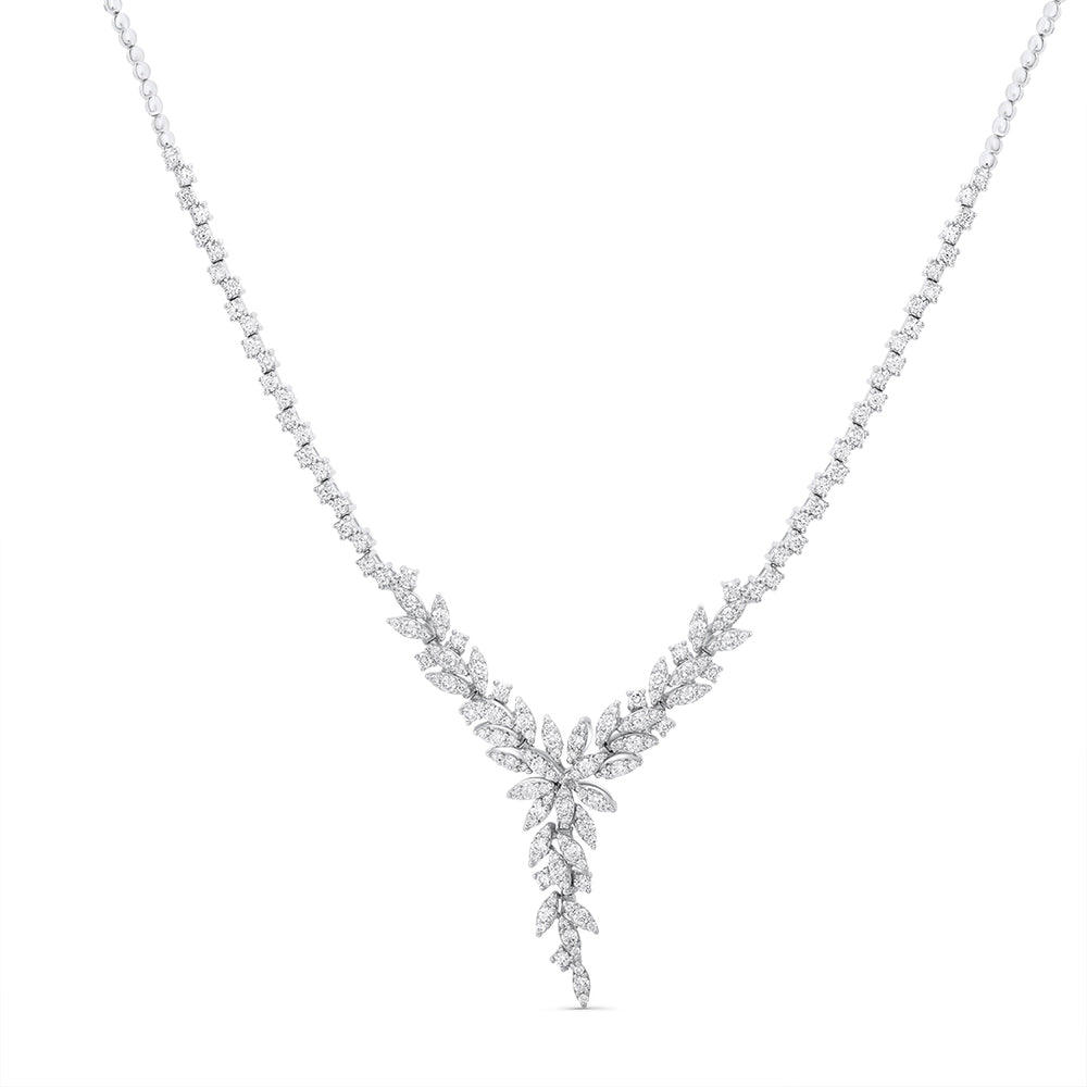 
                  
                    Diamond Cluster Necklace (Set Available)
                  
                