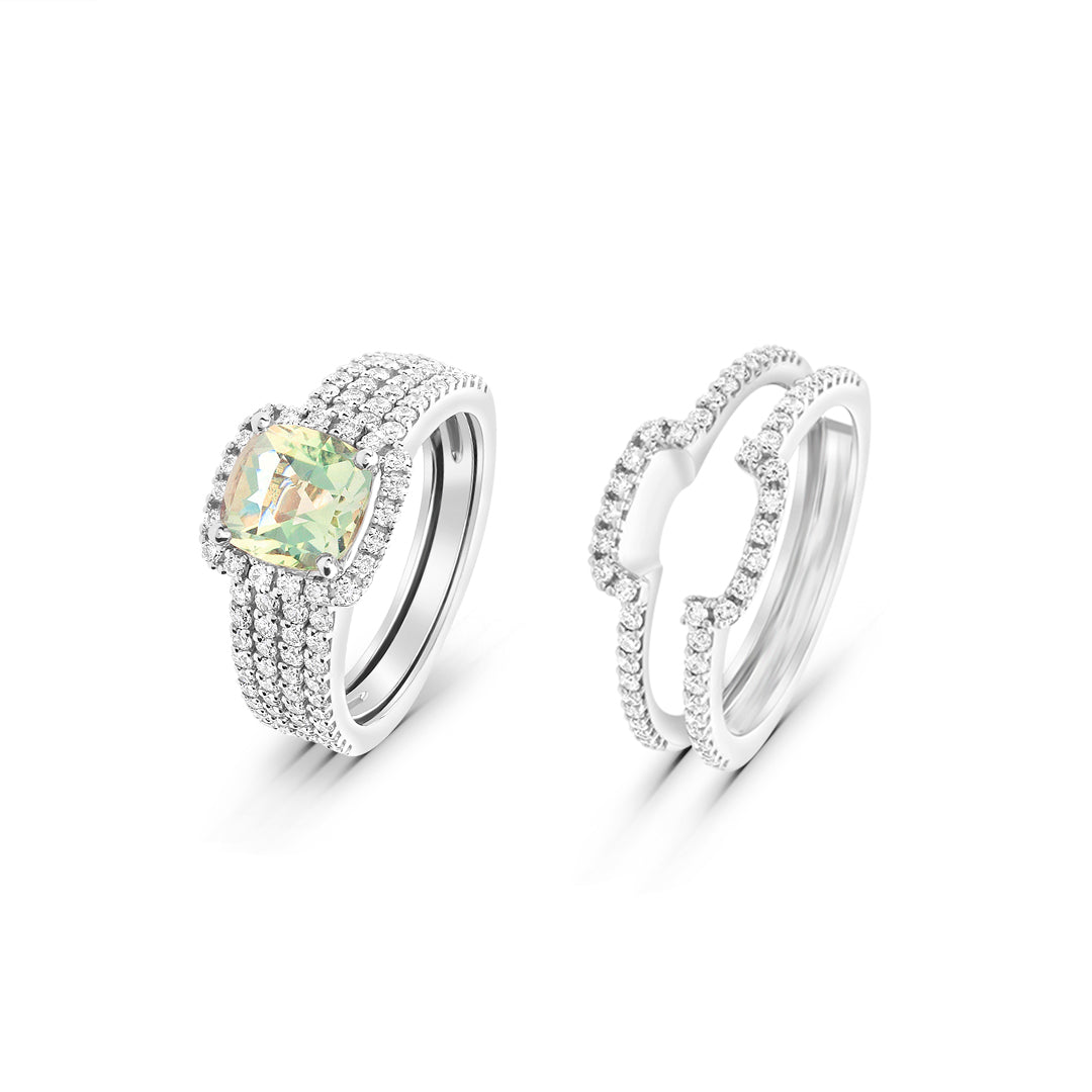 
                  
                    The Bloom Collection Rainbow 4-in-1 Changeable Ring
                  
                