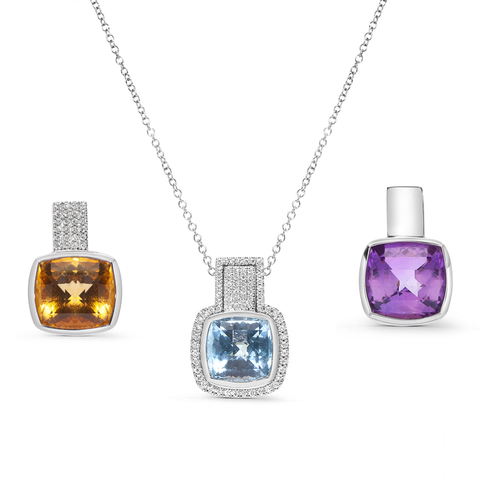 The Bloom Collection Rainbow 4-in-1 Changeable Pendant