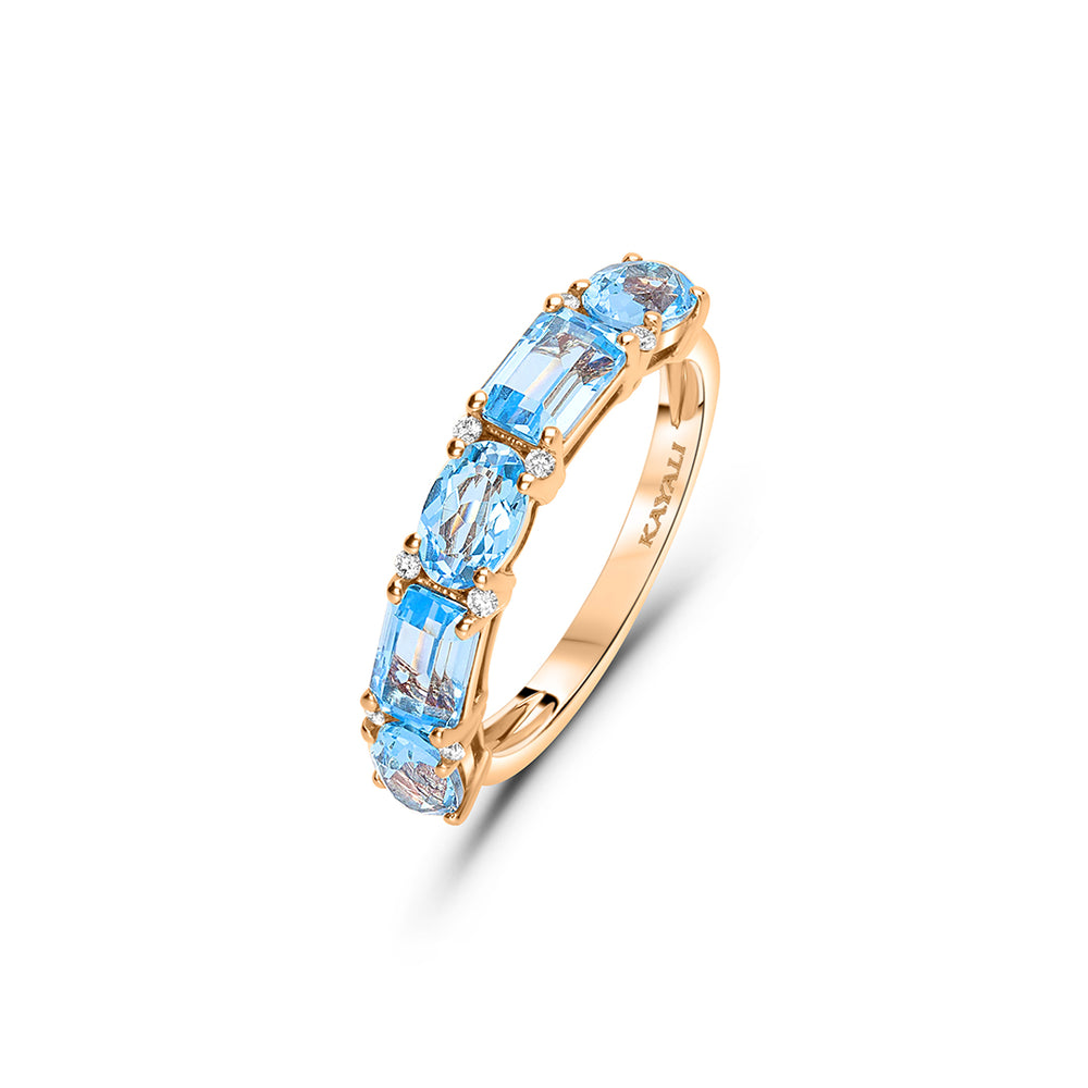 
                  
                    Blue Topaz and Diamond Ring
                  
                
