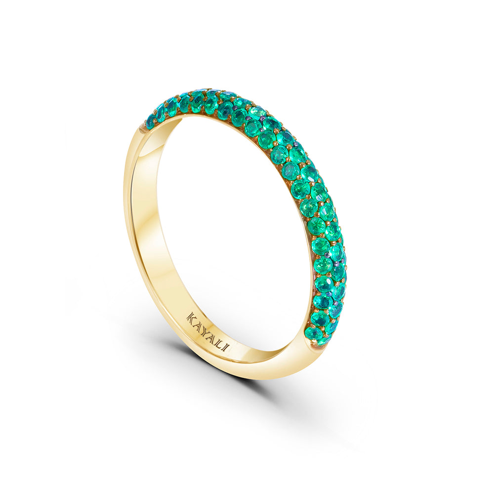 
                  
                    One-Band Ring in Emerald
                  
                
