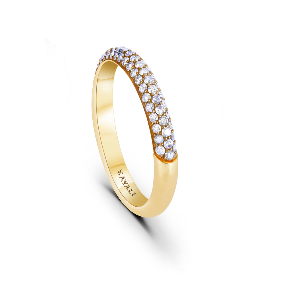 One-Band Ring in Brown Diamonds