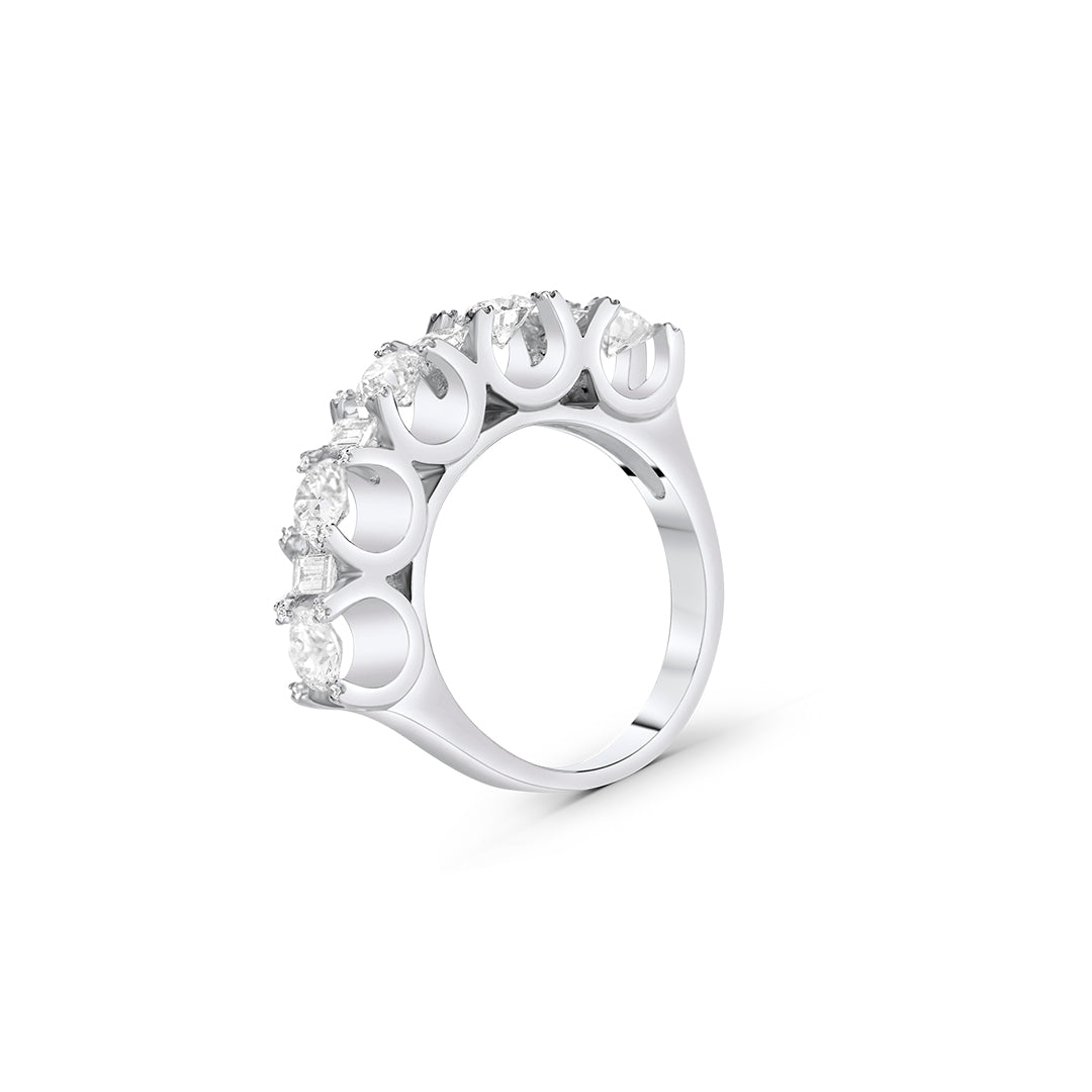 
                  
                    Round and Baguette Diamond Ring
                  
                